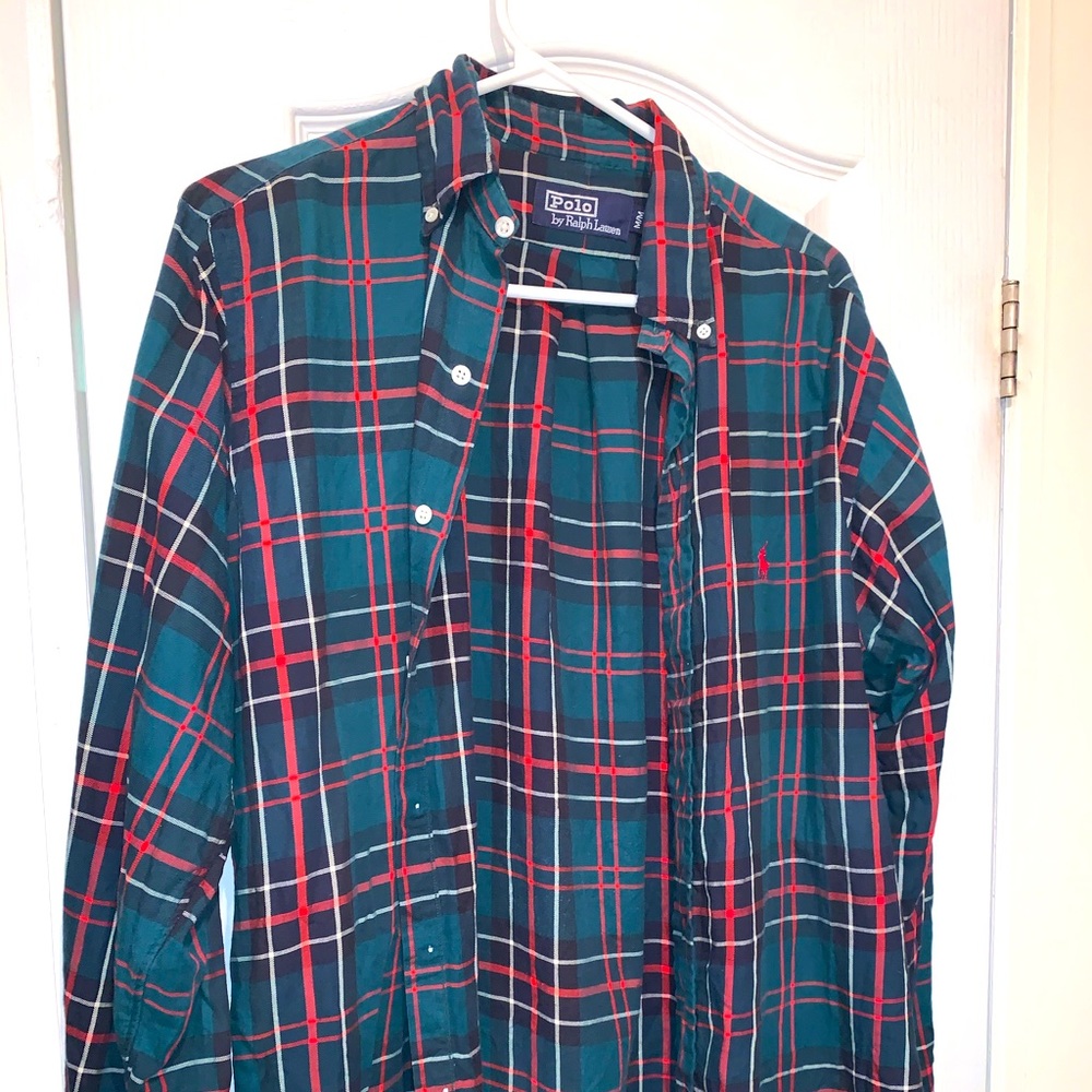 OLDER RALPHLAUREN LONG SLEEVE MENS BUTTON DOWN.